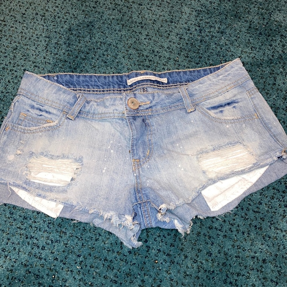 Juniors Vanilla Star Premium Denim Shorts